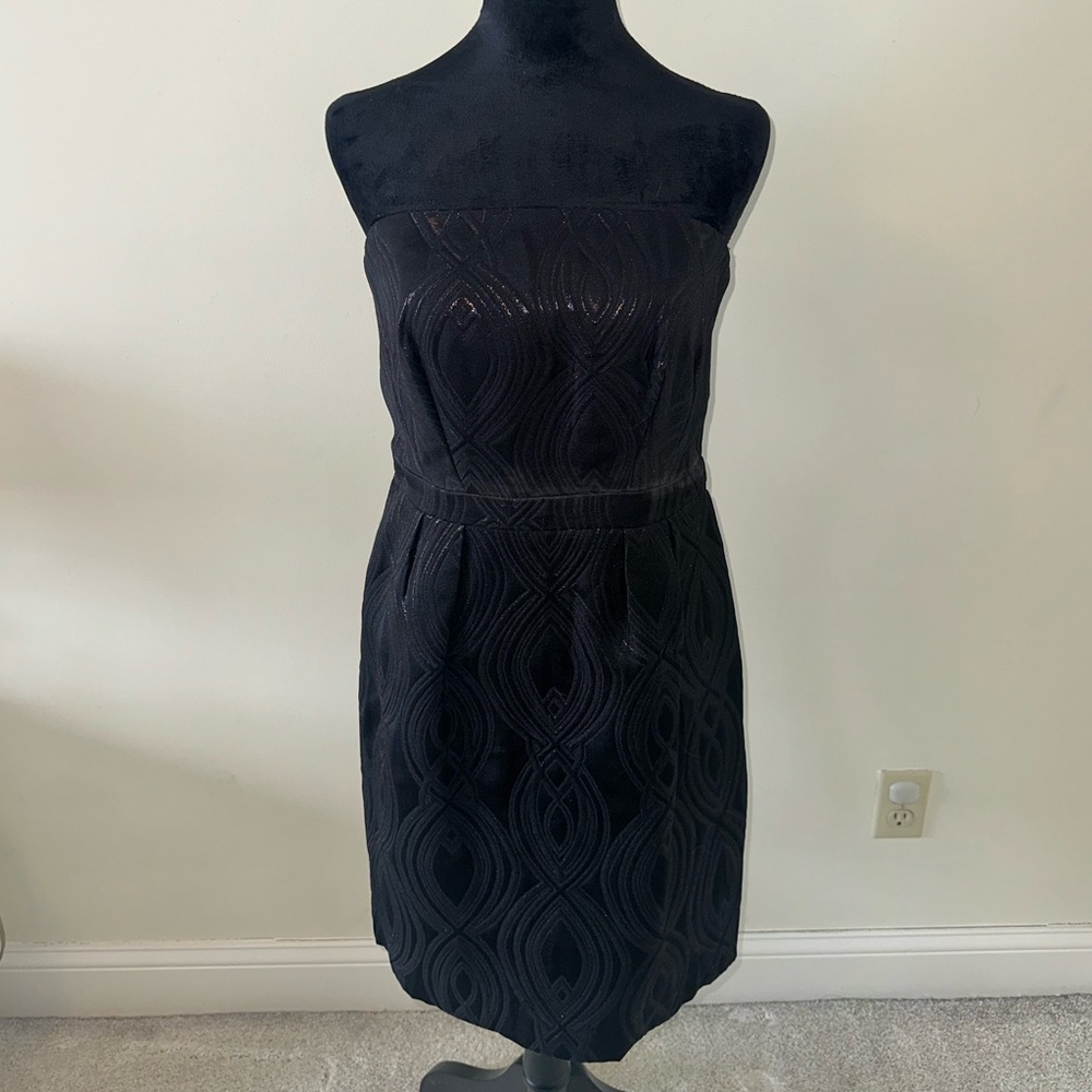 Black Strapless Dress